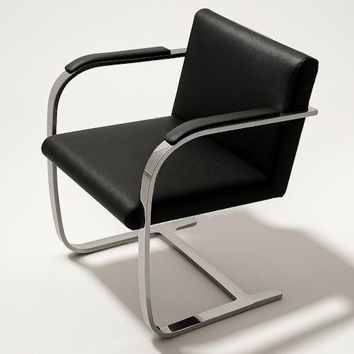 ミース・ファン・デル・ローエ/BrnoChairブルーノチェア【タイプA