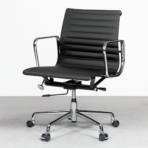 イームズ/アルミナムグループローバックチェア【フラットパッド