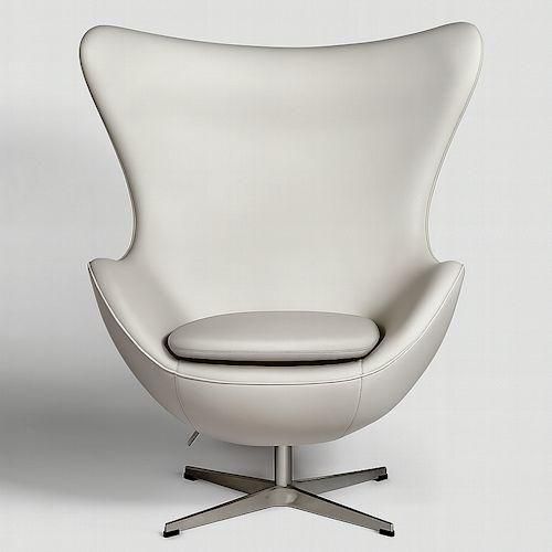 アルネ・ヤコブセン/エッグチェアEggChair【タイプA・レザー仕様