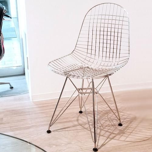 チャールズ＆レイ・イームズ/ワイヤーチェアDKR-2【ステンレスフレーム