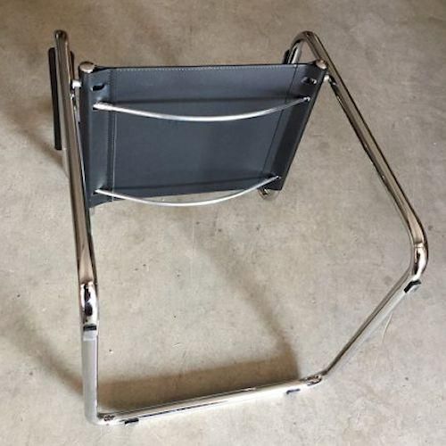 マルト・スタム/No.34カンティレバーアームチェア【レザー・スティール