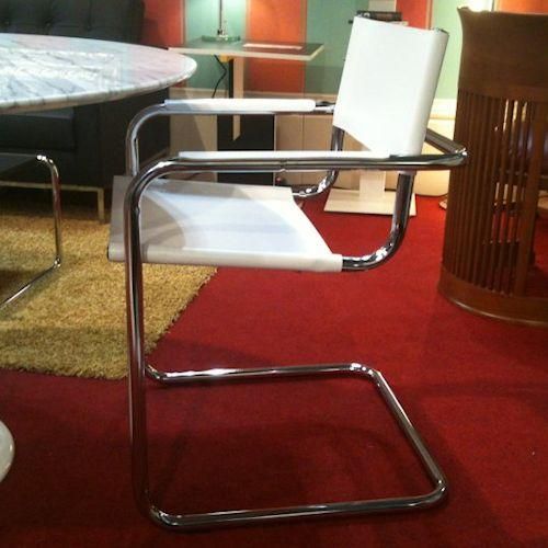 マルト・スタム/No.34カンティレバーアームチェア【レザー・スティール