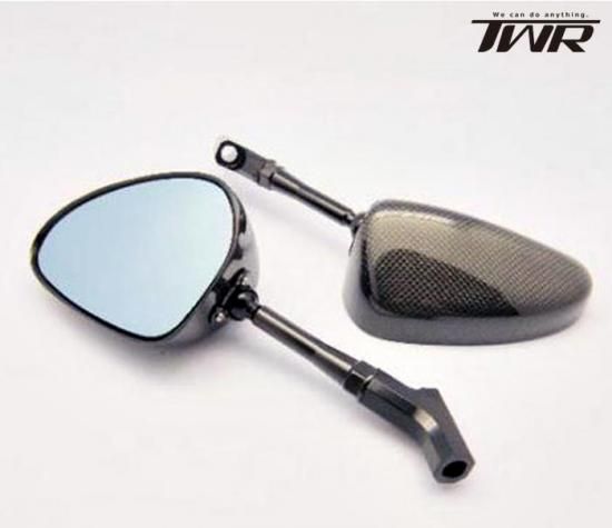 本物のカーボンミラー SIMOTA ネイキッドバイクに最適 - 輸入バイク