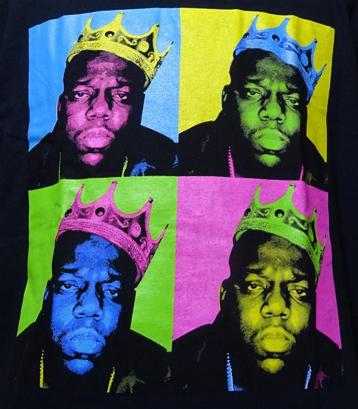 NOTORIOUS B.I.G. Tシャツ | ブラック - ZAP 西海岸系ストリート