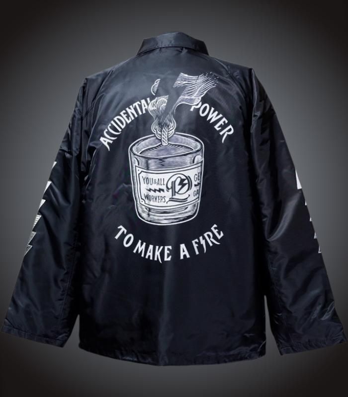 parasite ボアコーチジャケット | ブラック - ZAP 西海岸系ストリート