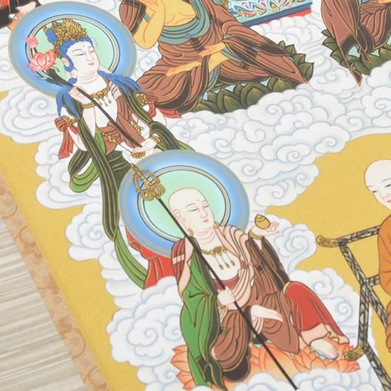 真作/淡路島十三佛/淡路島十三仏/桐共箱付/布袋屋掛軸HG-479 真作