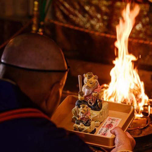 干支守り 『厄除 寅不動尊』 （大） 不動明王｜ お遍路用品/四国巡礼