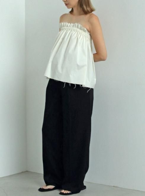anuke(アンヌーク) Reha. Tuck Wide Pants ☆26春夏予約 【72410701