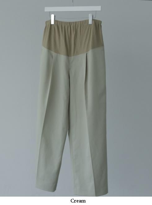 anuke(アンヌーク) Reha. Tuck Wide Pants ☆26春夏予約 【72410701