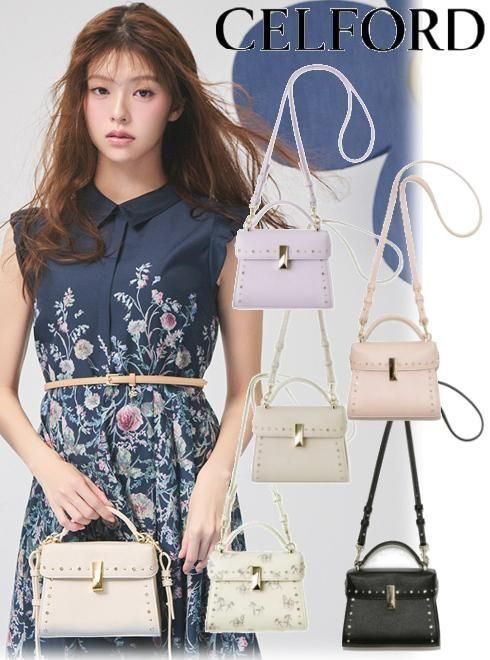 CELFORD (セルフォード)【リュタン】 ビジュースタッズポシェット 26春