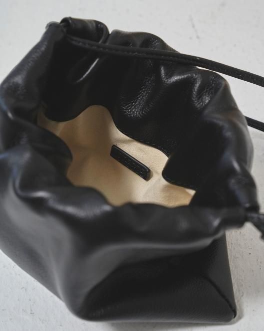 TODAYFUL (トゥデイフル）Drawstring Leather Bag☆ 26春夏予約