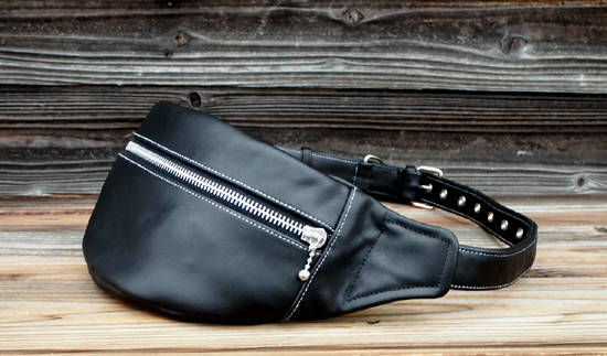 BARKBOX オリジナル ボールチェーン レザー ウエスト バッグ ベリー