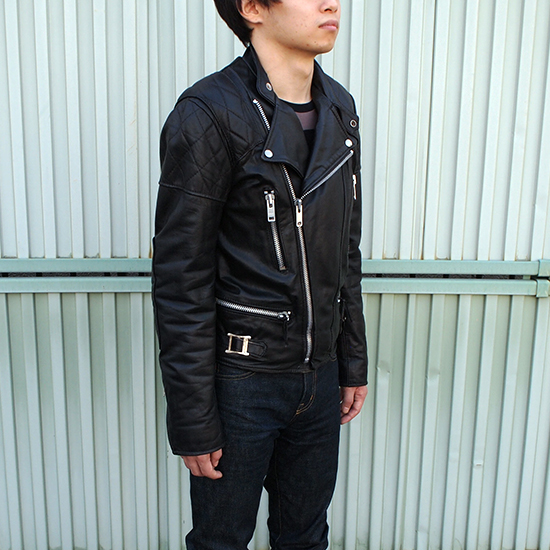 ウルフレザー Wolf レザー ライダース ロンジャン ハードコア パンク