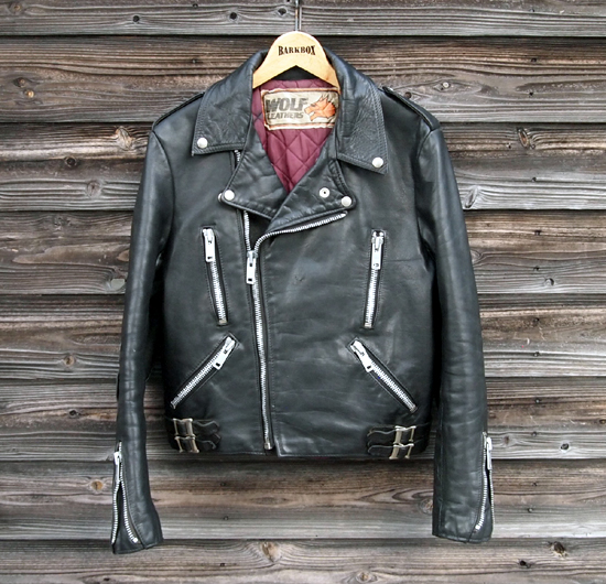 ウルフレザー 36 ヴィンテージ ロンジャン イギリス モーターサイクル
