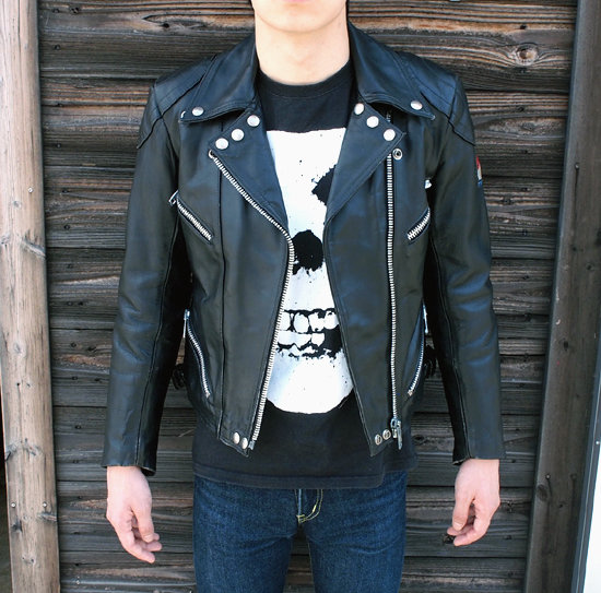 英国製 ヴィンテージ ケット (ケト) レザー モーターサイクル レザー