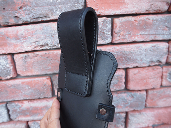 ウォレット ハード ケース サドル レザー 手縫い オールハンドメイド