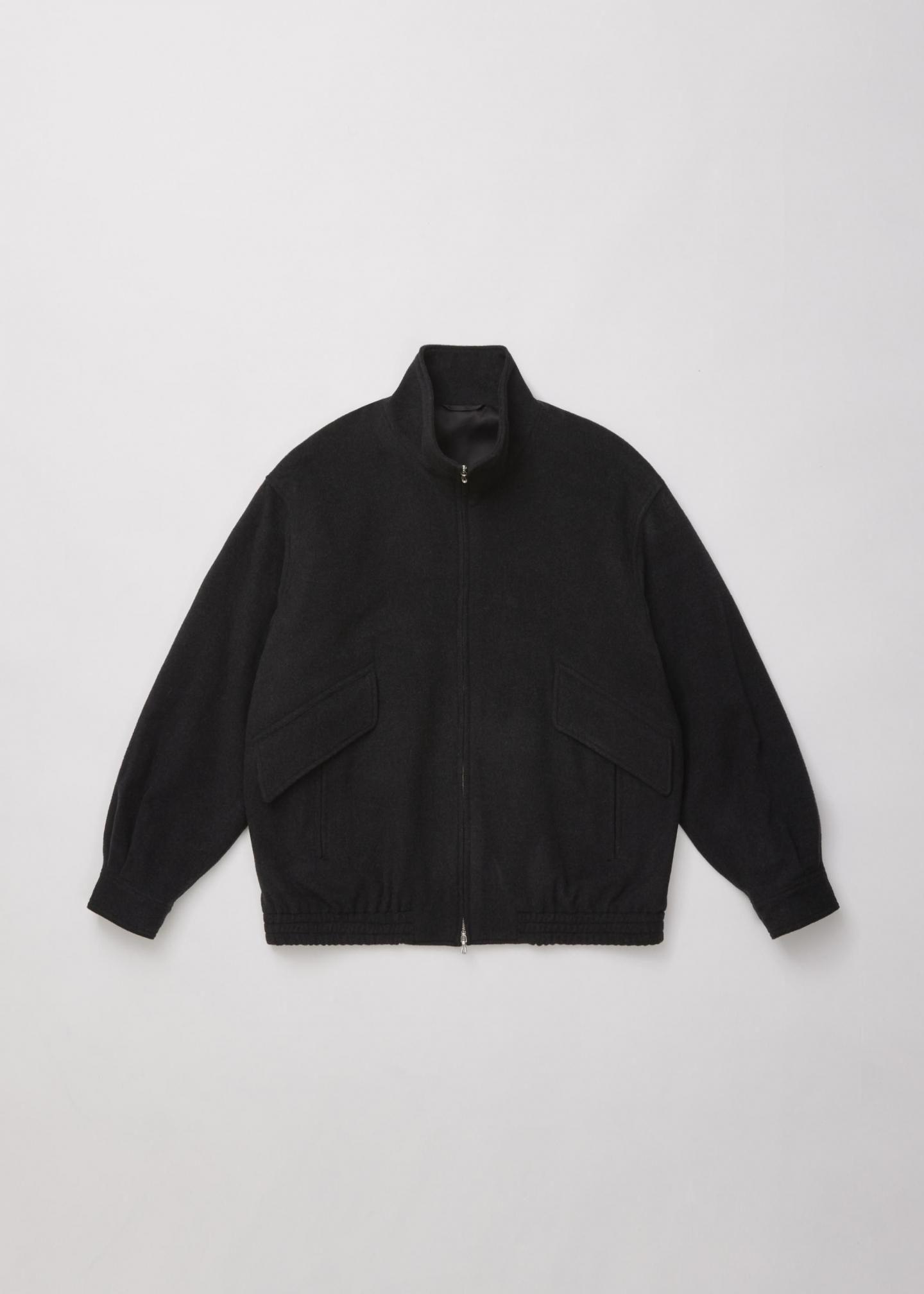 BRUSHED SOFT FLANNEL ZIP UP JKT / ULTERIOR / アルテリア / ACHROMA