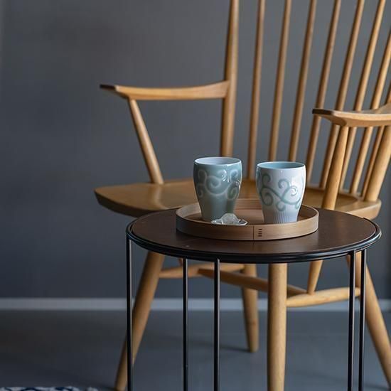 かけわけ唐草文 波カップ - 伊万里鍋島焼窯元「青山窯」Online store