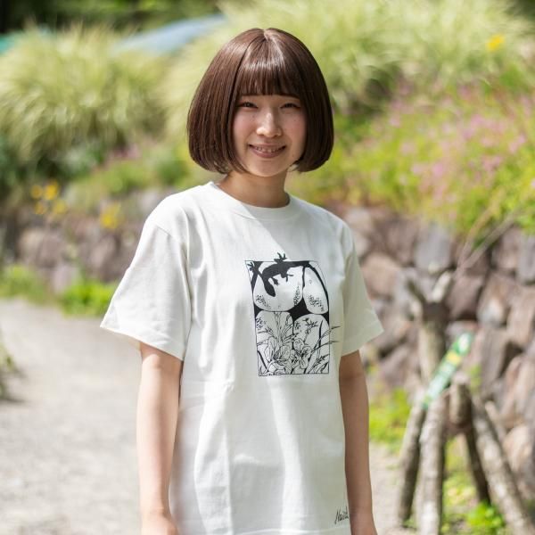ナチュラルガーデンズMOEGI オリジナルTシャツ（バニラホワイト