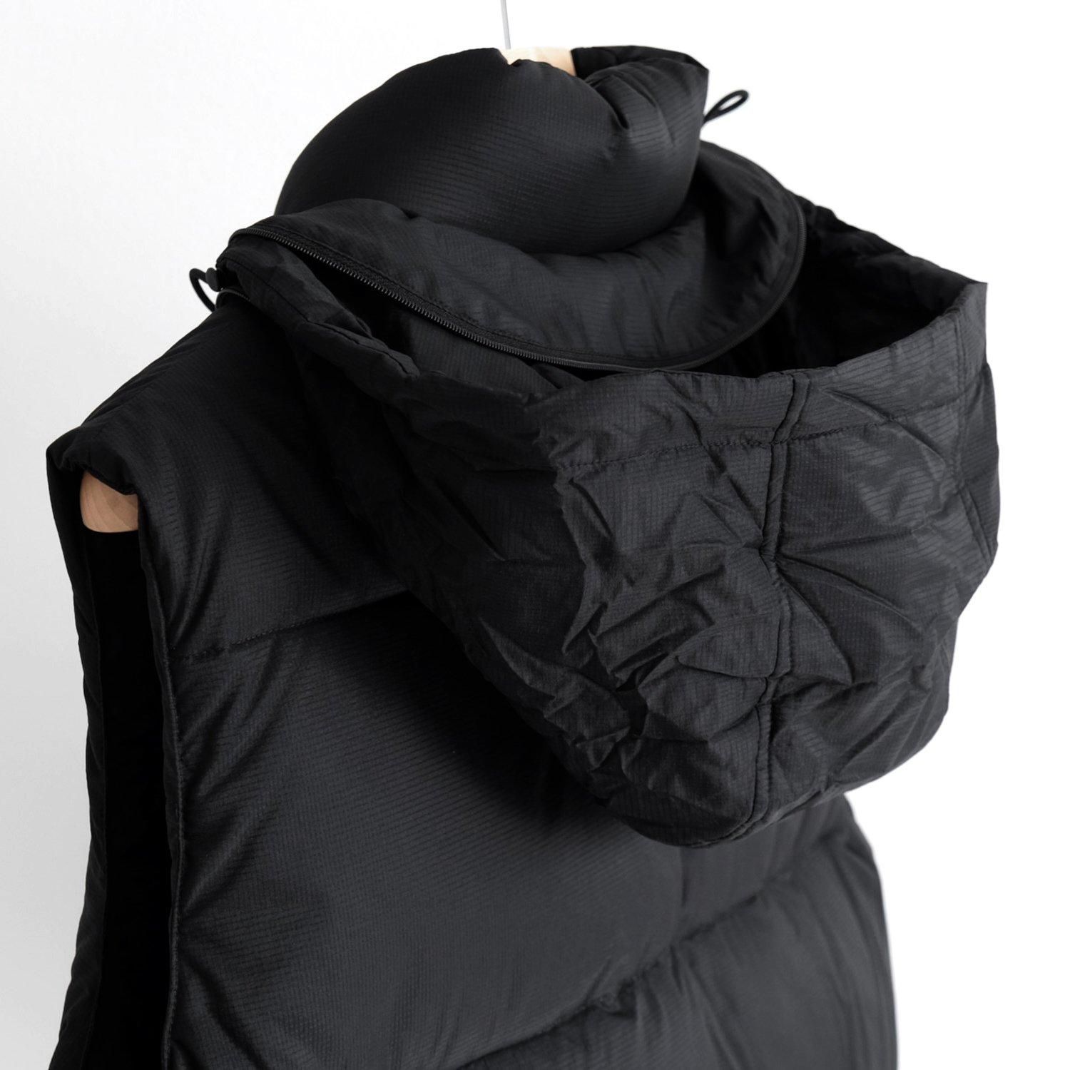 DOWN VEST [BLACK] - WUNDER 大阪 セレクトショップ 大阪梅田中崎町