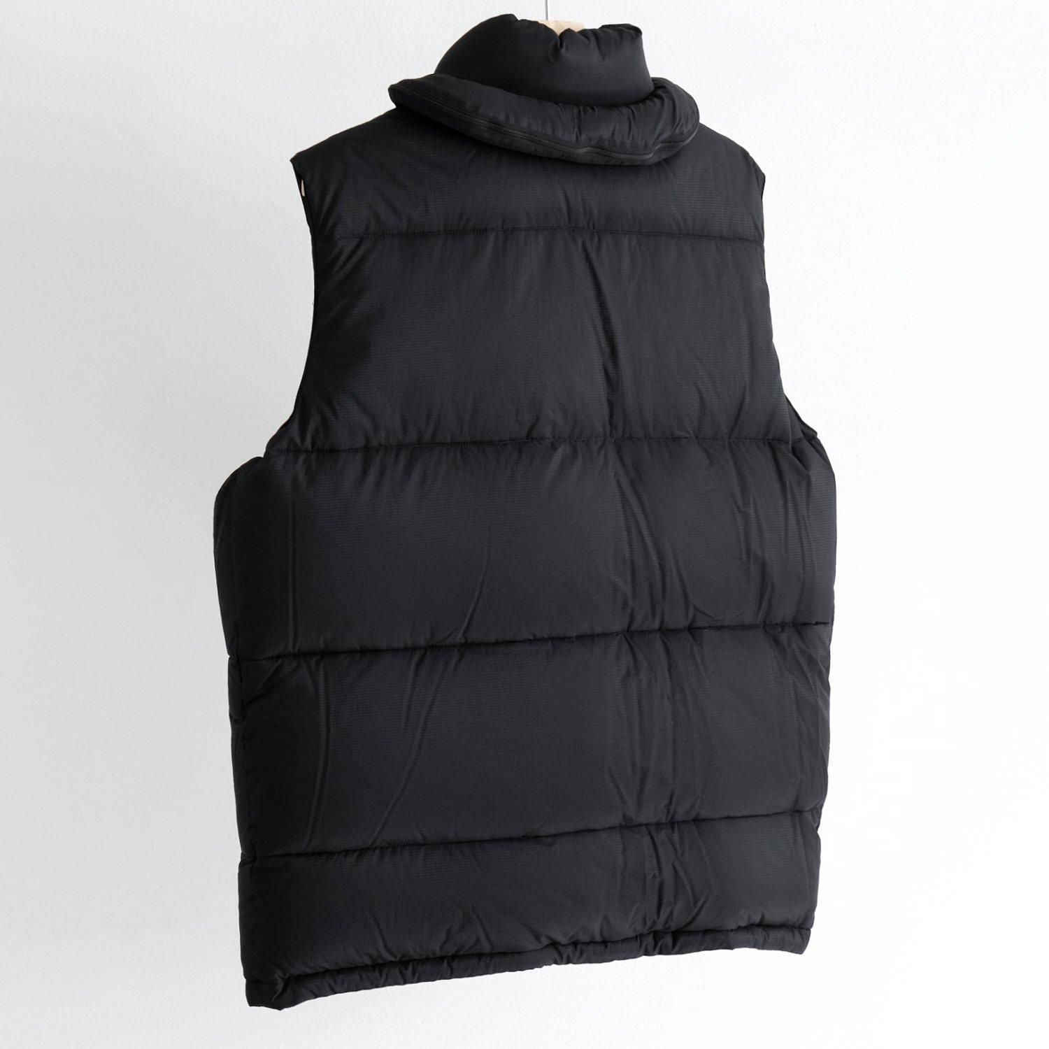 DOWN VEST [BLACK] - WUNDER 大阪 セレクトショップ 大阪梅田中崎町