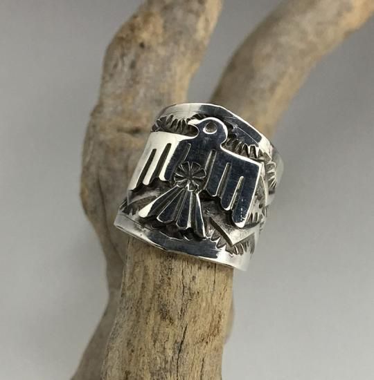 Navajo Sunshine Reeves Thunderbird Ring - 練馬のインディアン