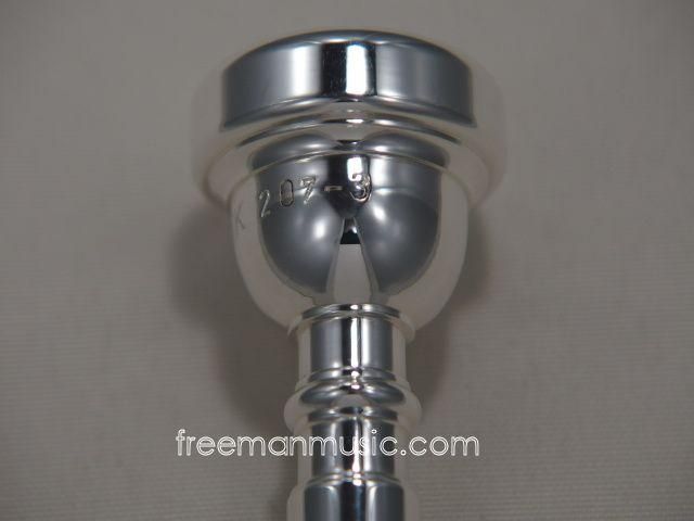 JK 207-3 トランペット用マウスピース - FREEMAN 金管楽器用マウス
