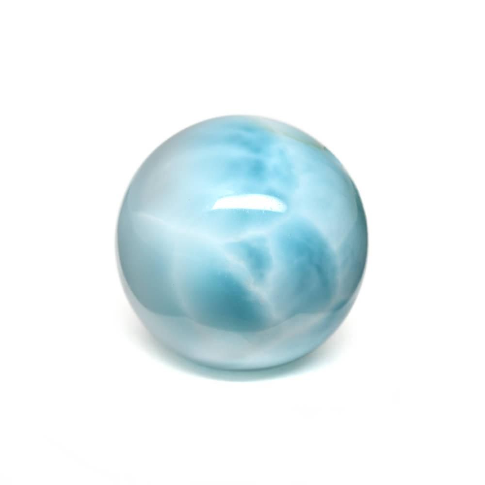 ラリマー ビーズ 15mm #NL115 - プレミアム天然石専門店 premium stone