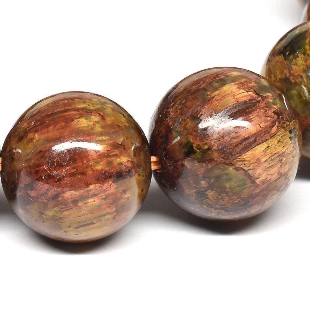 ゴールデンレッドピーターサイト ブレスレット 15.5-16mm #RC181