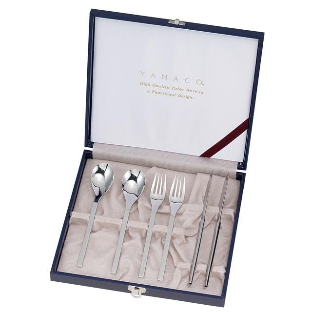 ナポリ 6pcs ペアディナーセット - 【公式】山崎金属工業 YAMACO