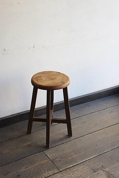 日本木のスツール - アンティーク・古道具・暮らしの雑貨店 京都