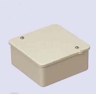 未来工業 PVK-BOK PVKボックス 中形四角（深型） ノック無 ブラック