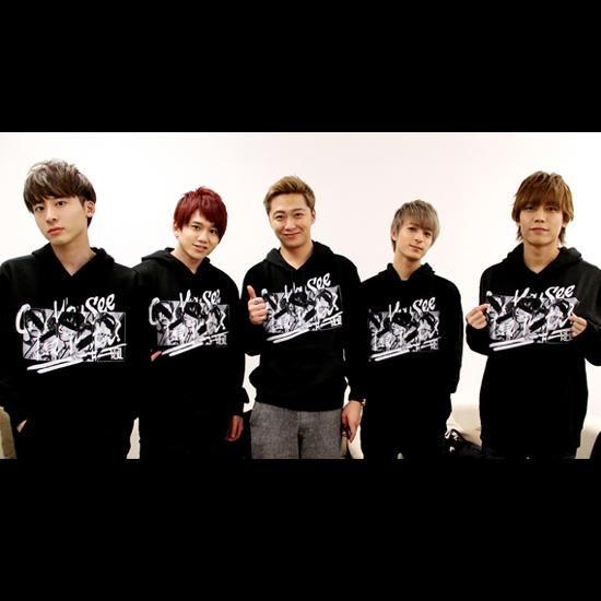 GET REAL VOL.2 パーカー(Da-iCE全メンバーブラックVer.) - Da-iCE