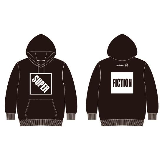 SUPER FICTIONパーカー(ブラック) - Da-iCE (ダイス) OFFICIAL WEB