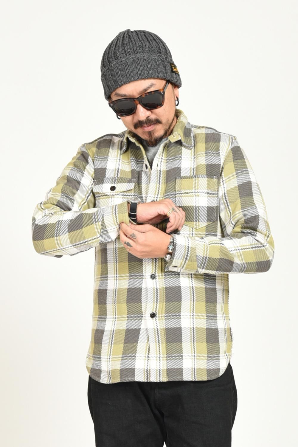 WESTRIDE(ウエストライド) ネルシャツ PILGRIM SHIRTS MB1631P