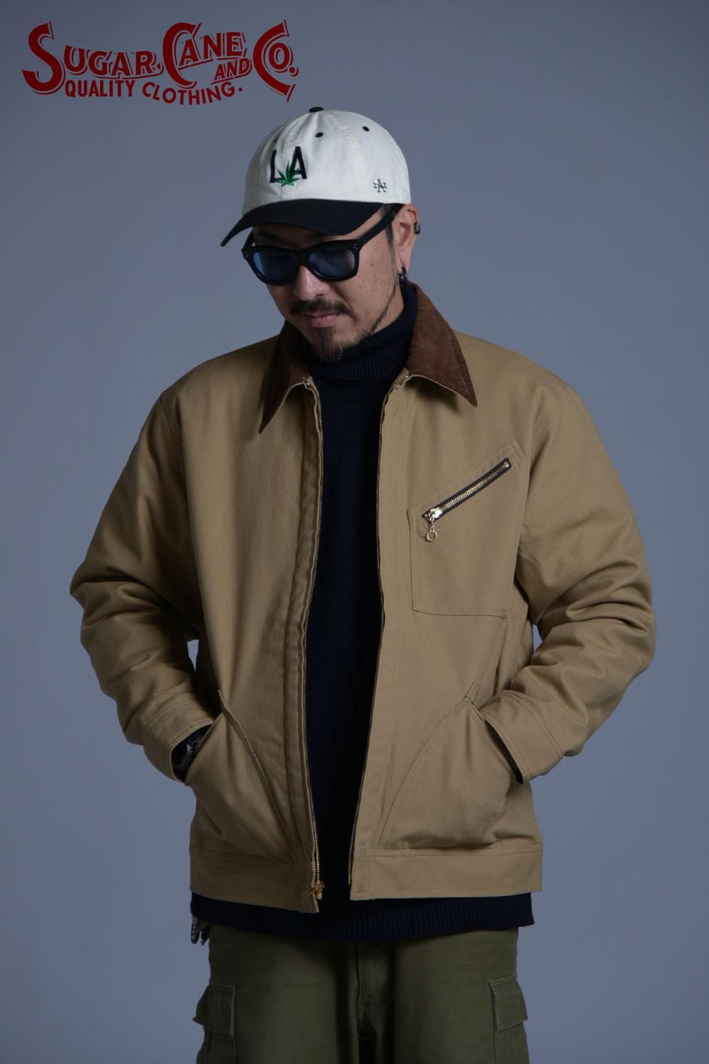 SUGAR CANE(シュガーケーン) ワークジャケット CANVAS PADDED WORK