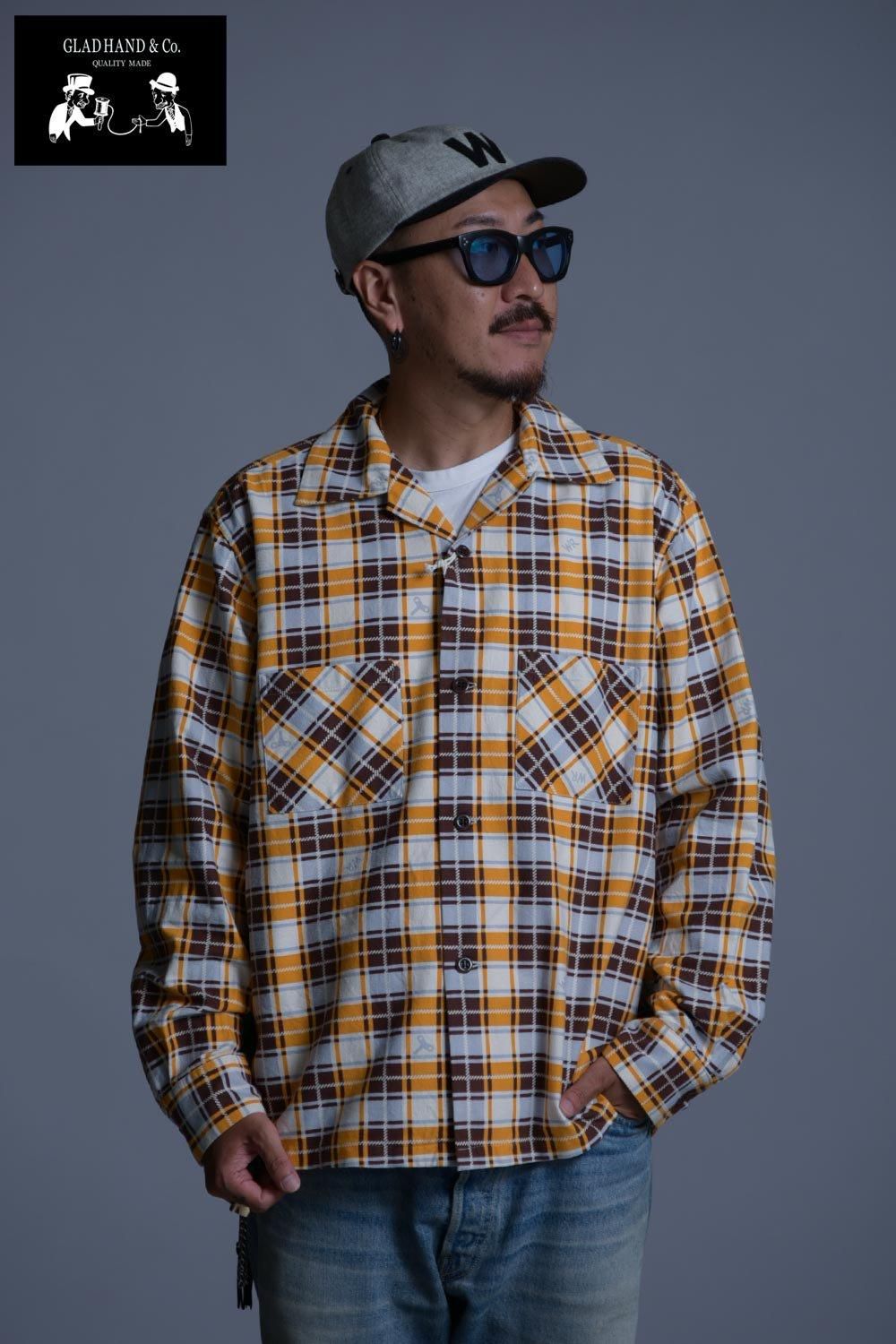 WEIRDO(ウィアード) チェックワークシャツ WIND UP - L/S CHECK SHIRTS