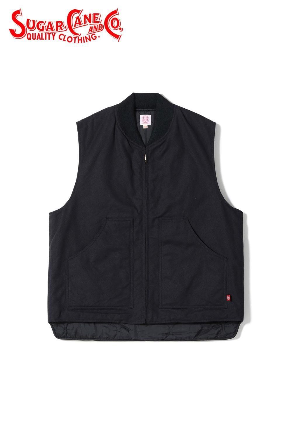 SUGAR CANE(シュガーケーン) ワークベスト TUF-NUT COTTON DUCK WORK