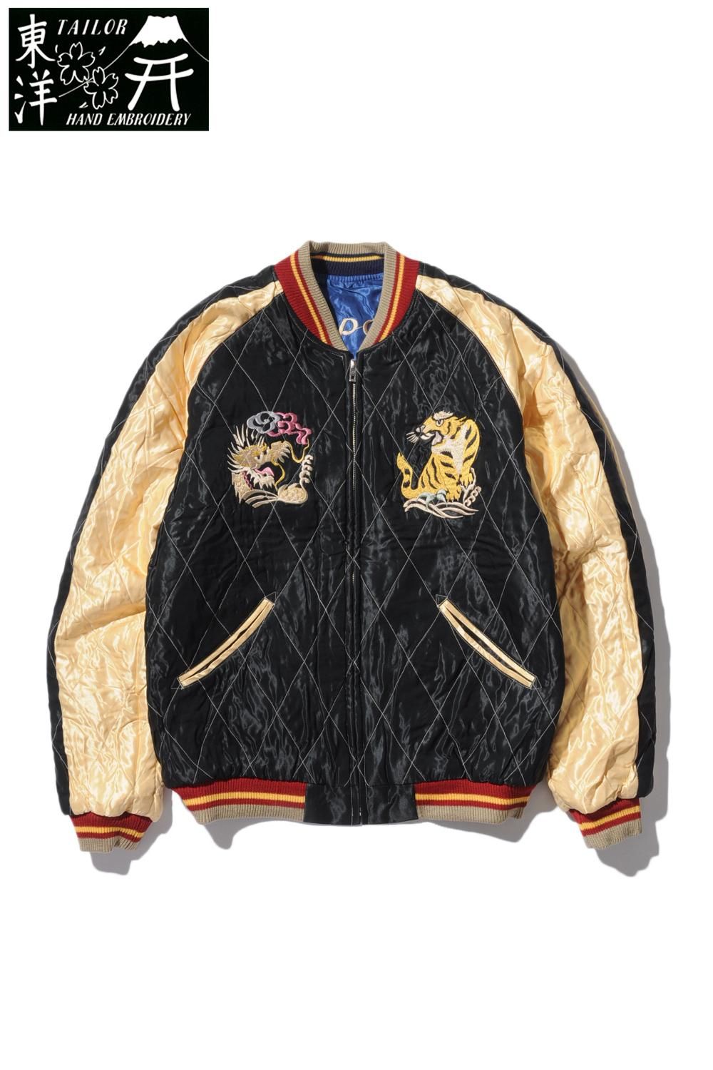 テーラー東洋 スーベニアジャケット ACETATE QUILTED SOUVENIR JACKET