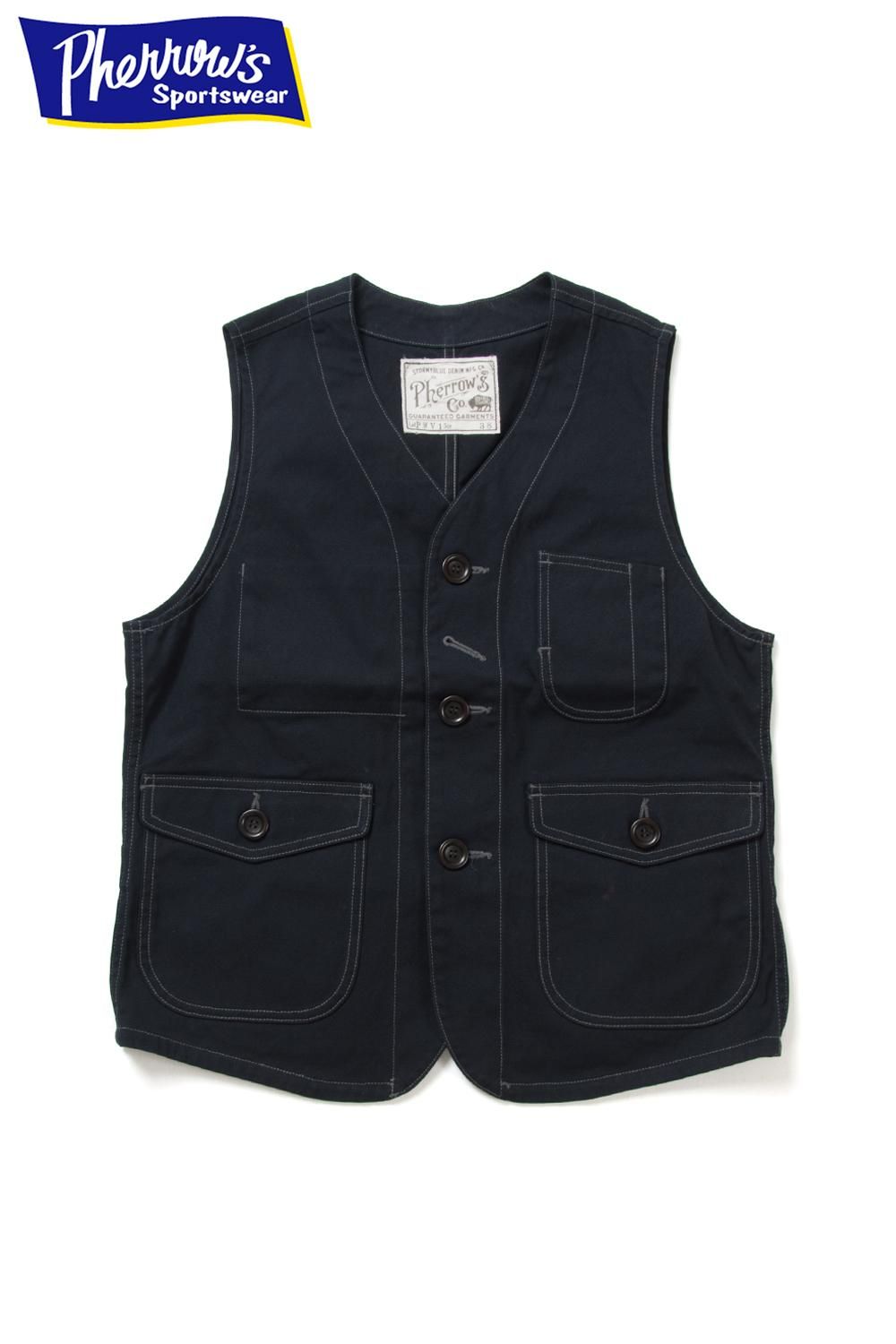 Pherrow's(フェローズ) ベスト ENGINEER VEST 通販正規取扱 | ハーレム