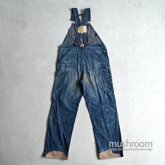 GO PFOR DENIM OVERALL（AMASING REPAIR） - 古着屋 ｜ mushroom