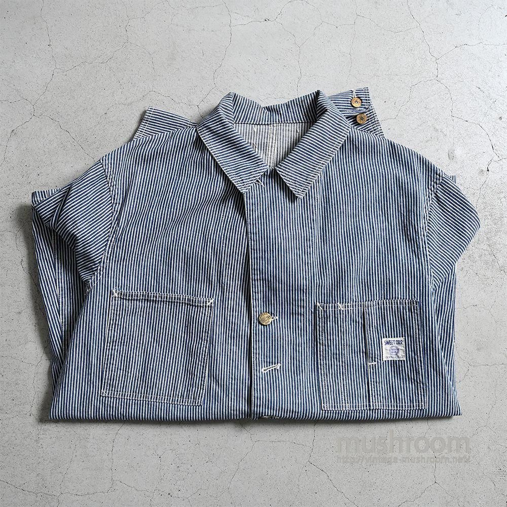 SWEET-ORR HICKORY-STRIPED COVERALL（VERY GOOD CONDITION） - 古着屋