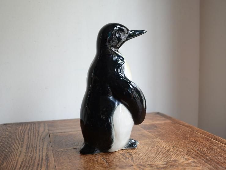 ヴィンテージ ペンギンモチーフ 陶器オブジェ｜アンティーク雑貨