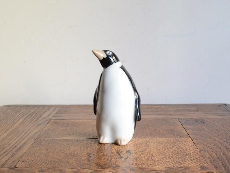 ヴィンテージ ペンギンモチーフ 陶器オブジェ｜アンティーク雑貨
