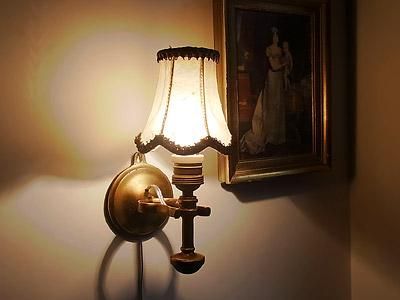 魚皮シェード 真鍮ウォールランプ｜アンティーク照明・ランプ｜CHELSEA