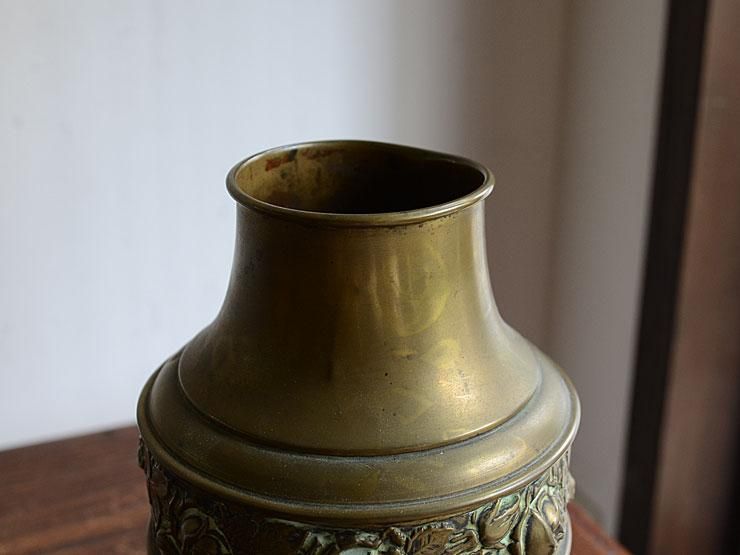 アンティーク 真鍮フラワーベース B ｜アンティーク雑貨｜CHELSEA