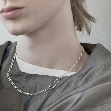 GARNI(ガルニ) Safety Pin Necklace(セーフティーピンネックレス) SILVER