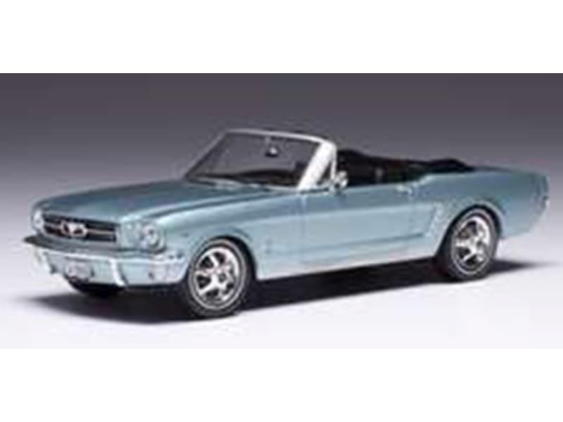 イクソ】 1/43 フォード マスタング コンバーチブル 1965 ライトブルー