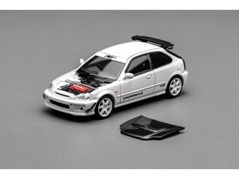 モーターヘリックス】 1/64 ホンダ シビック TYPE R (EK9) J's Racing