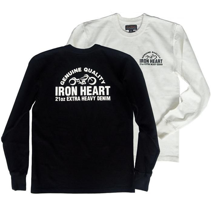 IRON HEART 【アイアンハート】 10ozプリントロングTシャツ オリジナル